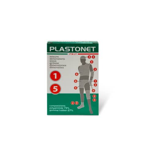 Astuccio rete tubolare elastica per fissaggio medicazioni Plastonet 100x70x20 mm - RET100